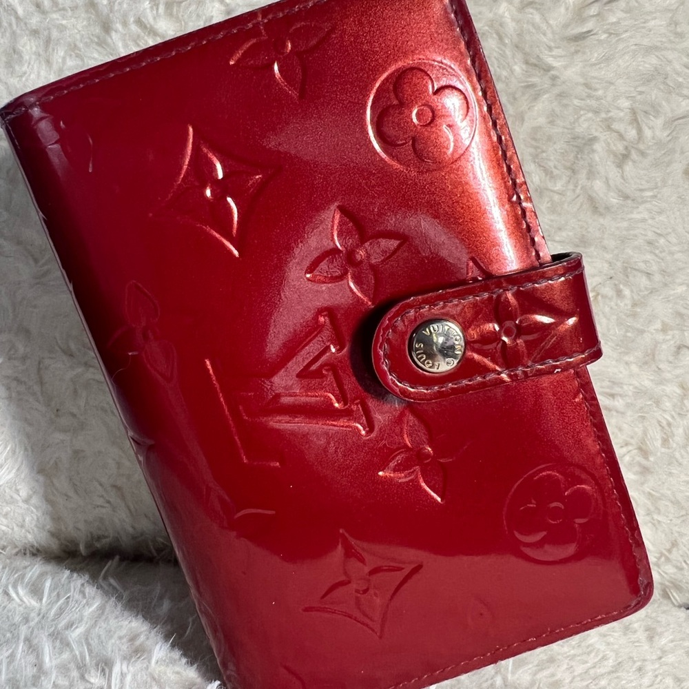 Louis Vuitton Vernis Porte Monnaie Billets Viennois